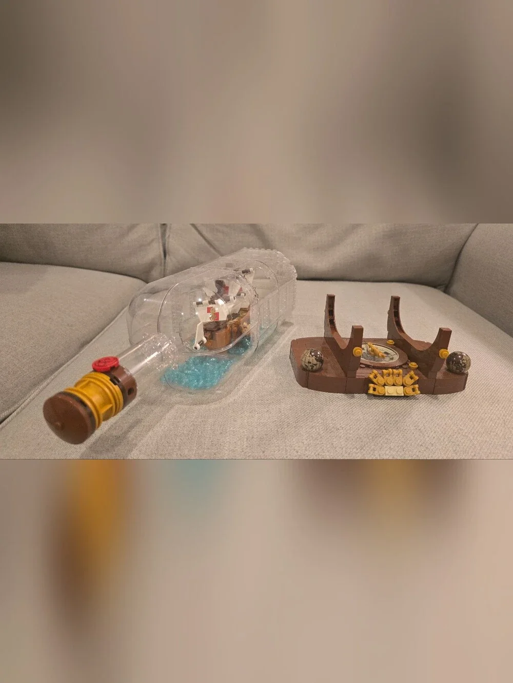 Lego Ship In A Bottle